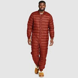 NWT size medium Mens Eddie Bauer 650 Fill Duck Down Camp Suit
